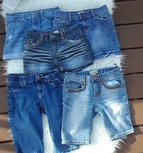 5 Piece Short & Skirt Bundle Girl SZ 10